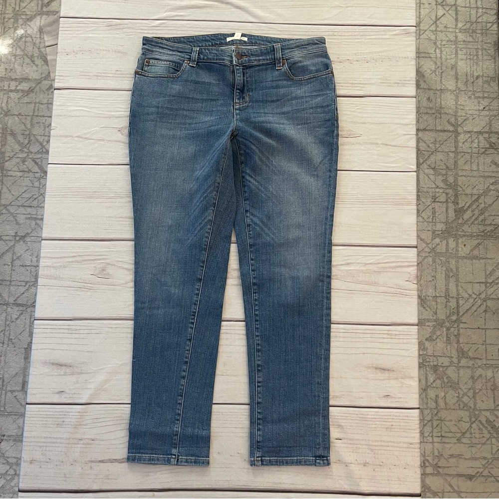 Eileen Fisher Women's Blue Skinny Jeans